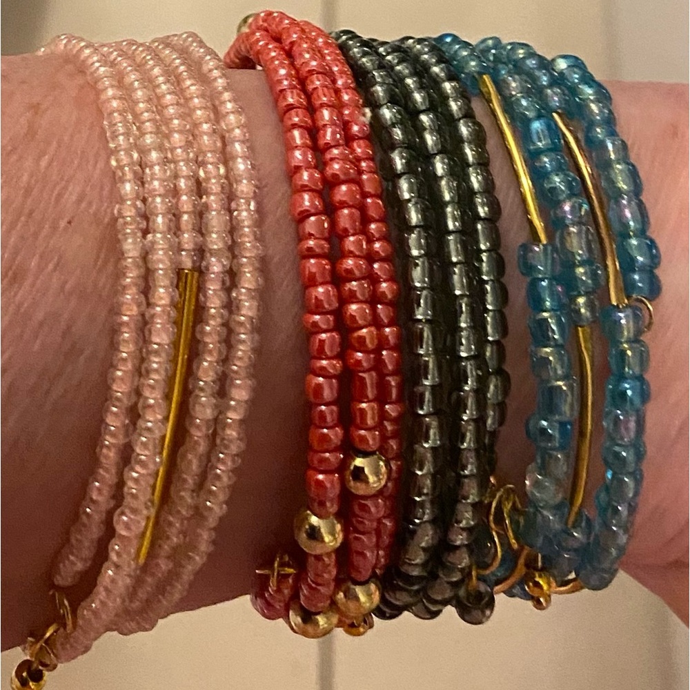 NEW Seed bead bracelets
